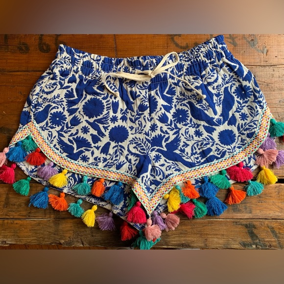 Judith March Pants - Judith march Anthropologie pom pom shorts